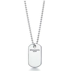 Tiffany & Co. Coin Edge Tag Pendant